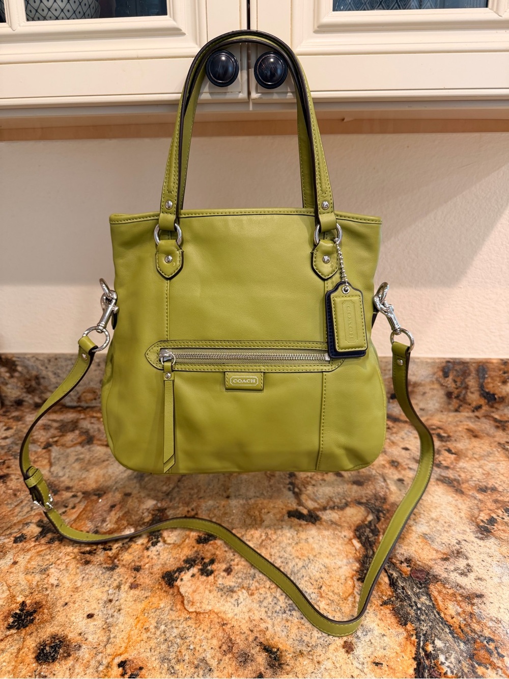 Coach Daisy Mia Leather Shoulder & Crossbody Bag